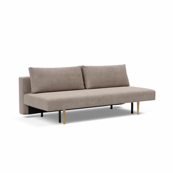 Nikke Aske grit Conlix sofa bed with a removable cover - 140 x 200 cm